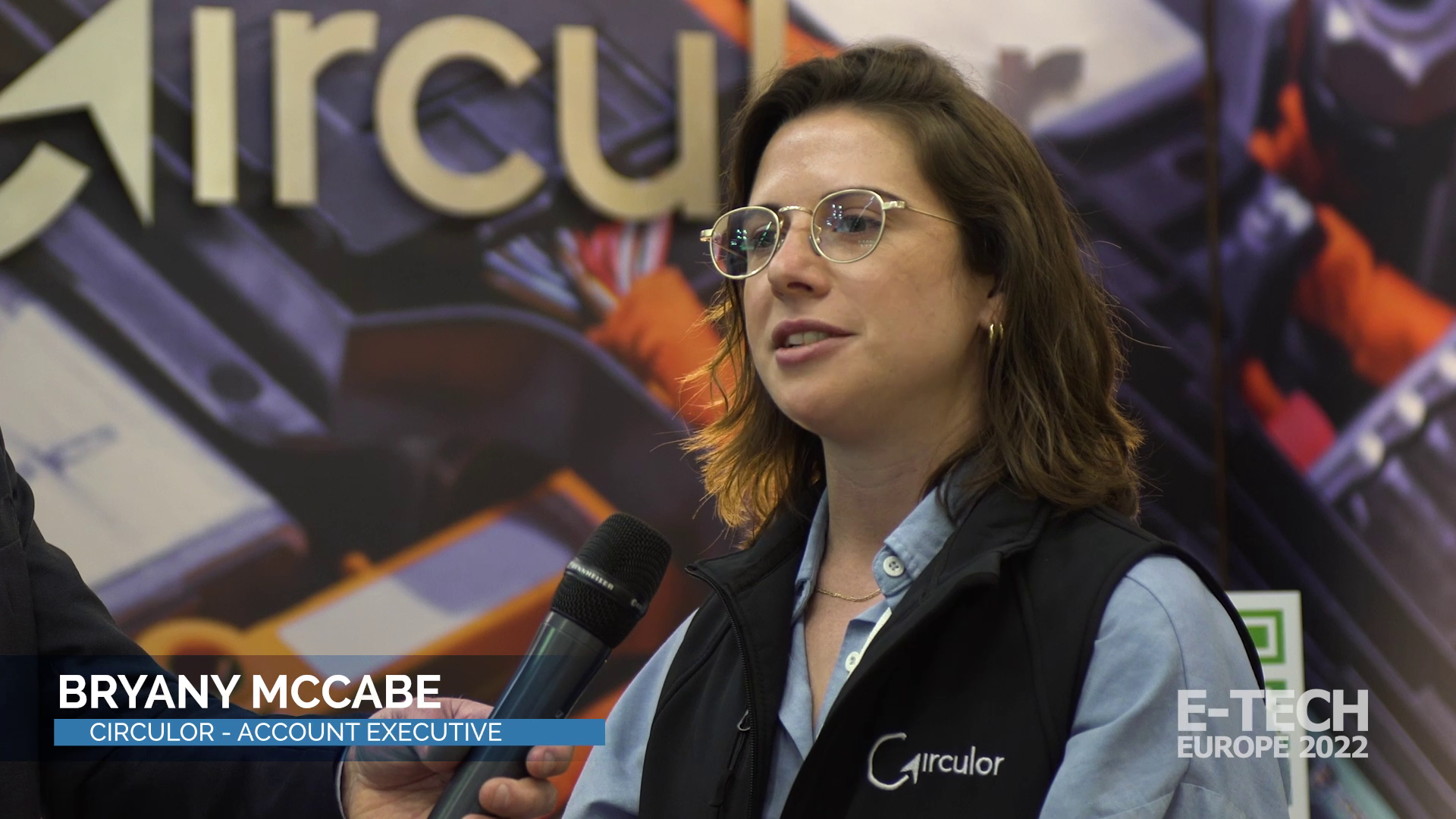 Video interview with Bryony McCabe, Account Executive of Circulor | E-Tech 2022