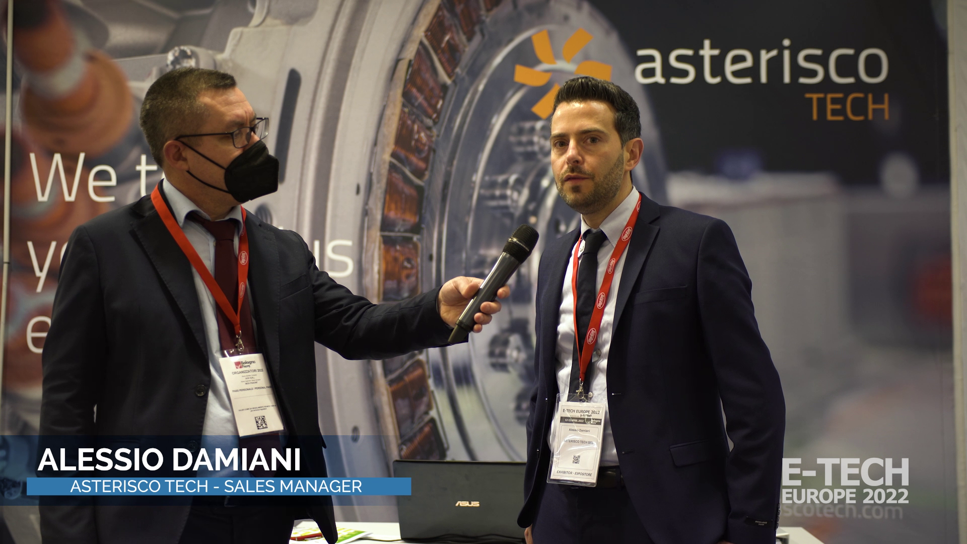 Video interview with Alessio Damiani, Sales Manager of Asterisco Tech