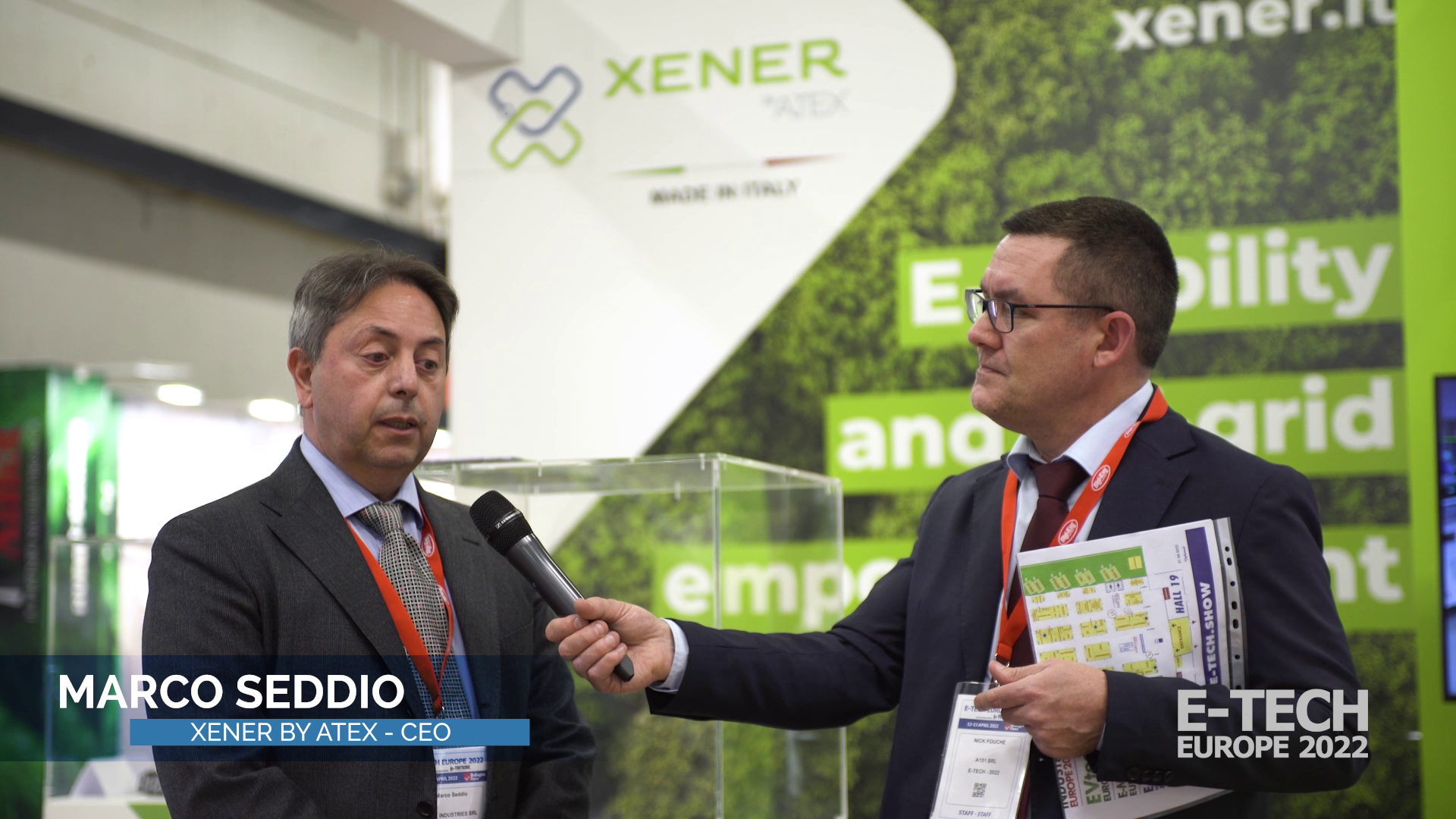 E-Tech Europe 2022, Bologna – XENER BY ATEX Interview – Official Video