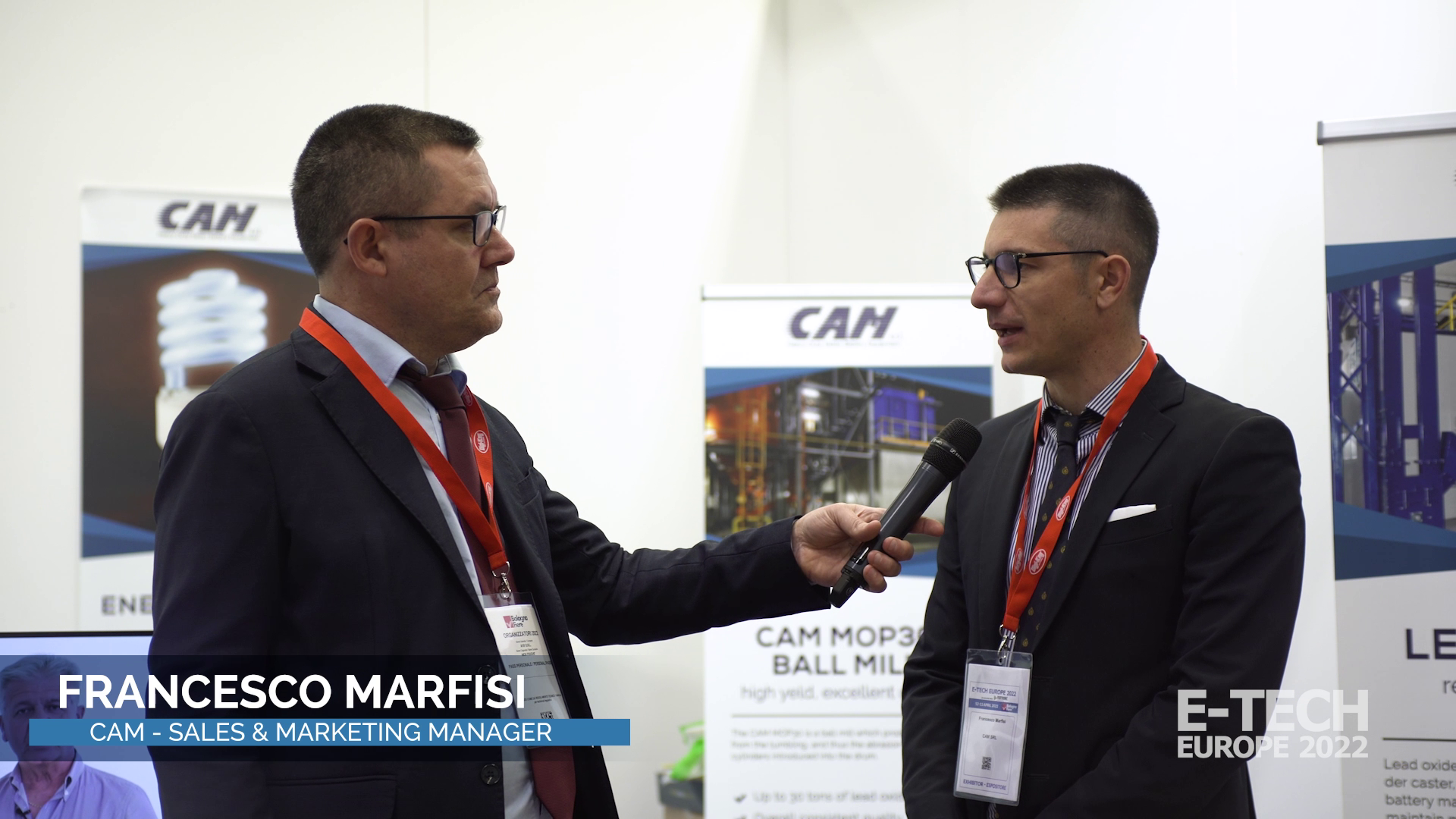 E-Tech Europe 2022, Bologna – CAM Interview – Official Video