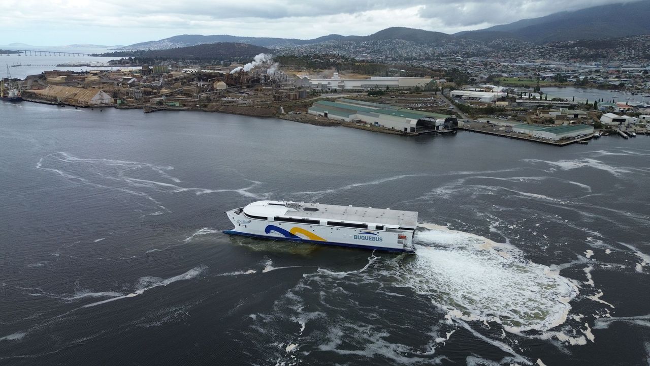 The World’s Largest Battery-Electric Ship Bids Farewell to Tasmania