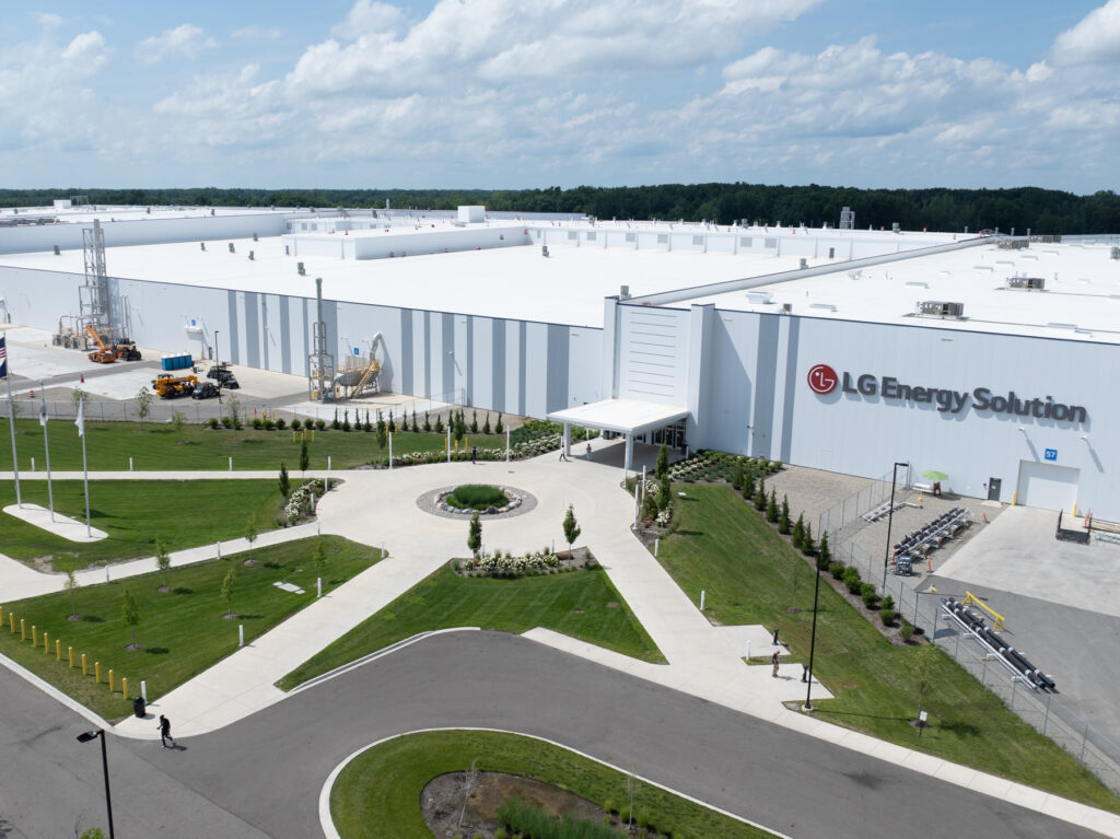 LG Energy Solution Starts Production at New Lansing Battery Plant
