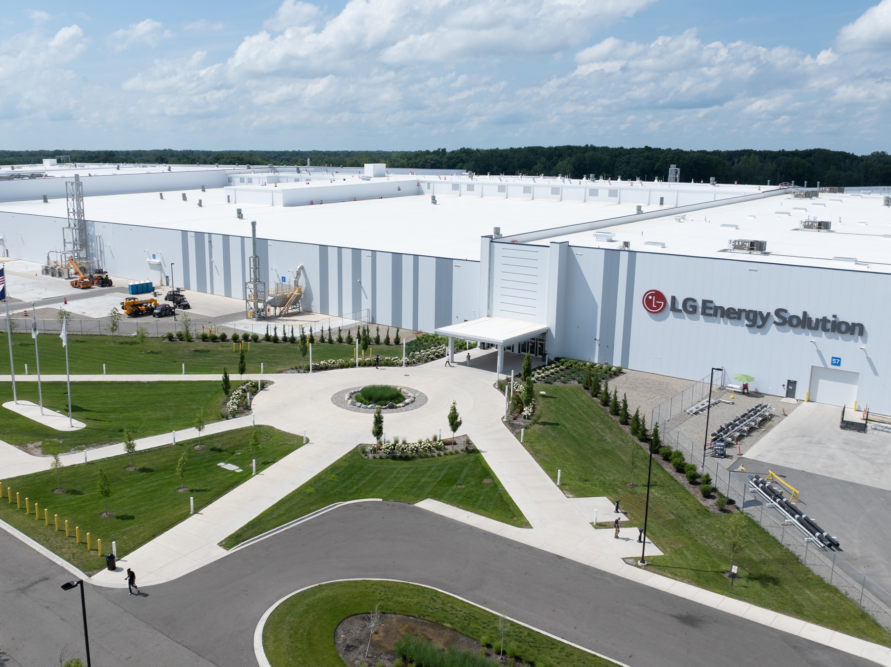 LG Energy Solution Starts Production at New Lansing Battery Plant